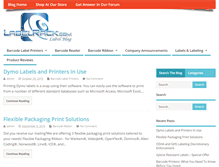Tablet Screenshot of labelblog.labelrack.com